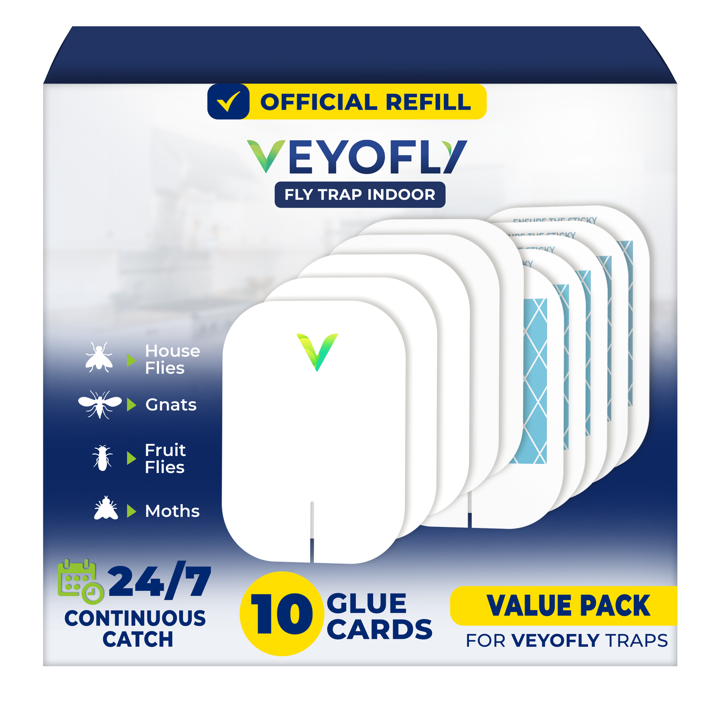 VEYOFLY Replacement Glue Plates for VF01 (WHITE)
