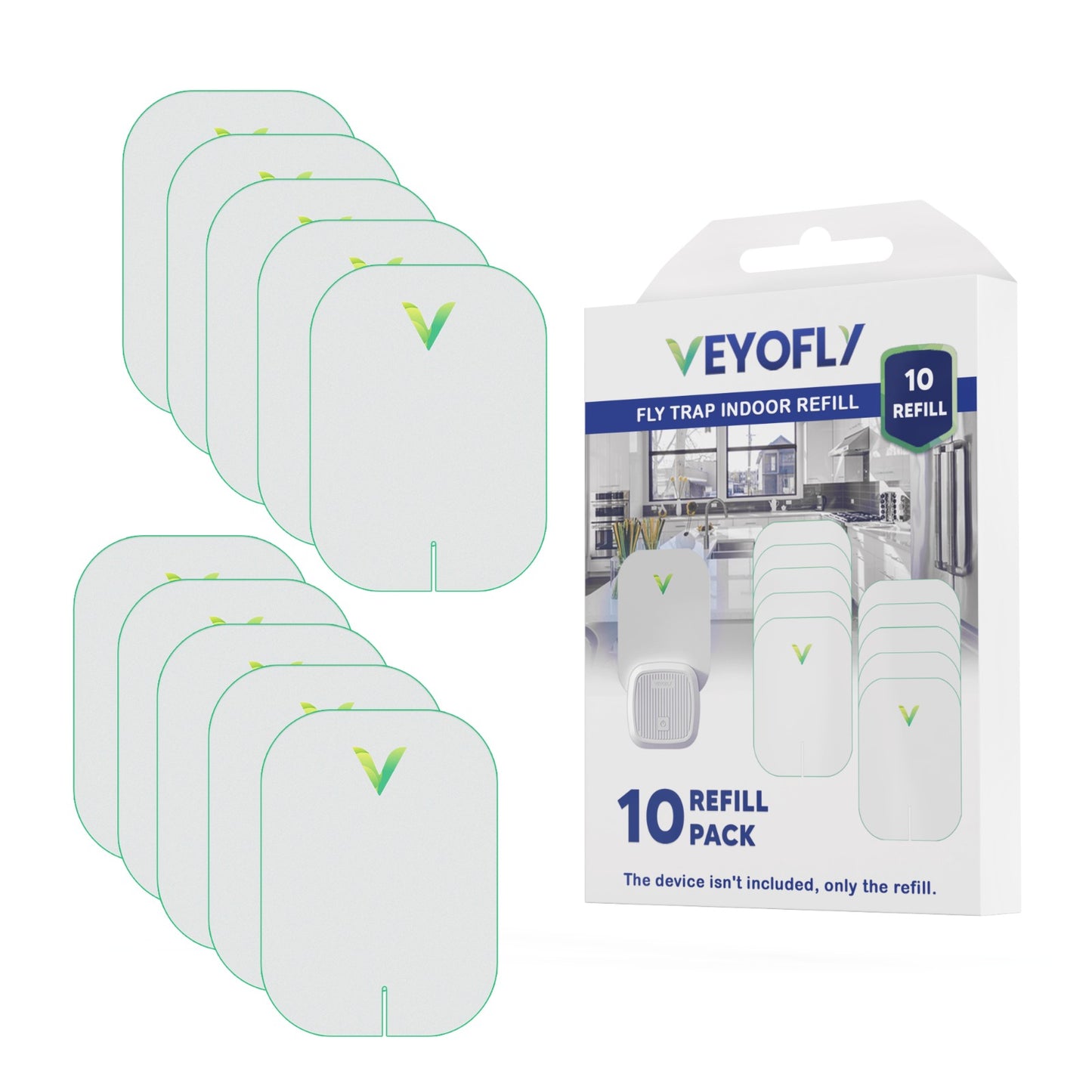 VEYOFLY Replacement Glue Plates for VF01 (WHITE)